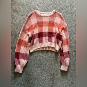 Altar'd State Fall Plaid Sweater